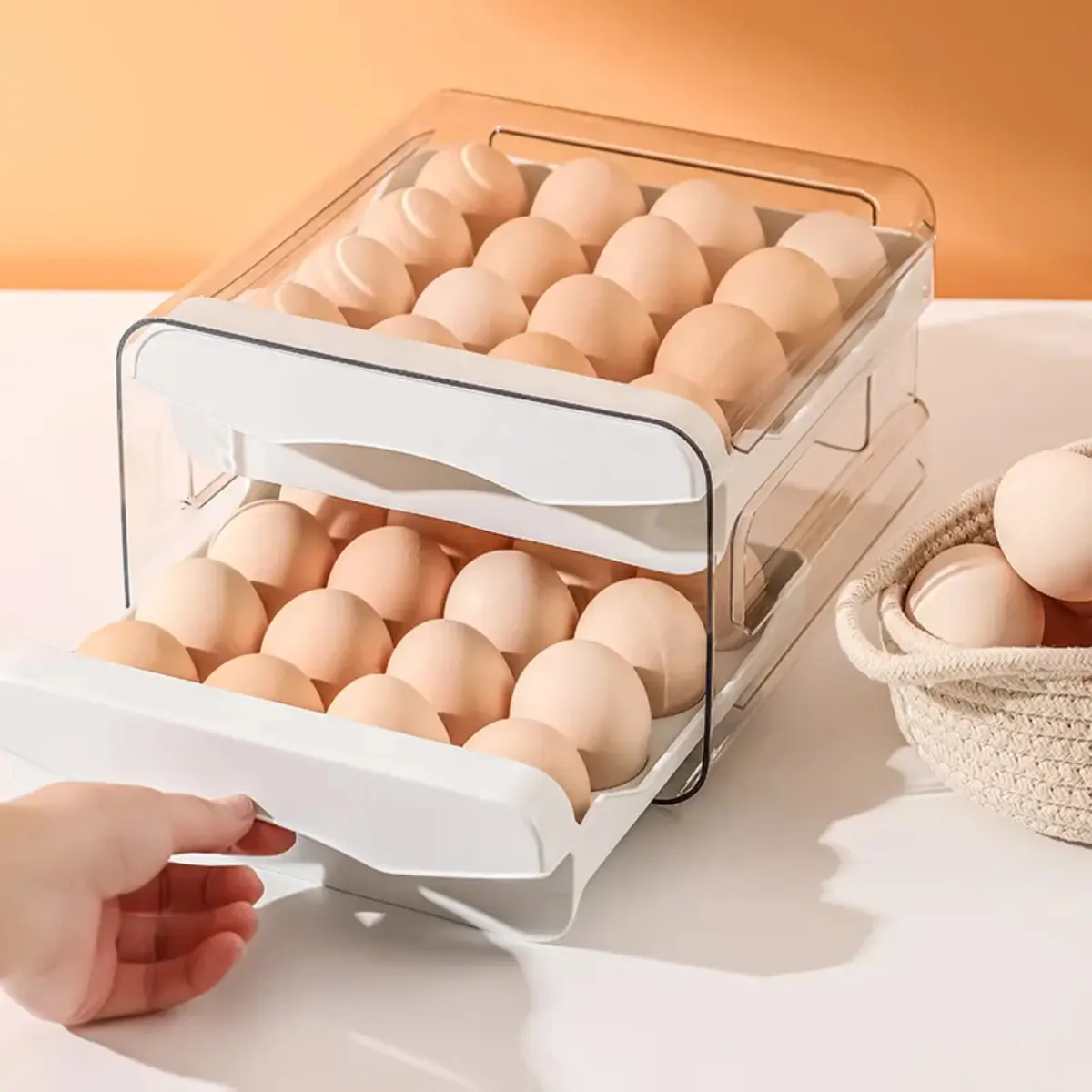 Organizador de Ovos Duplo 32 Ovos