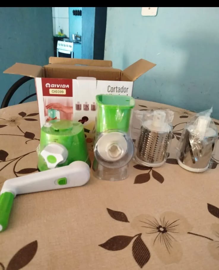Avaliação de cliente do Kit Ralador 1