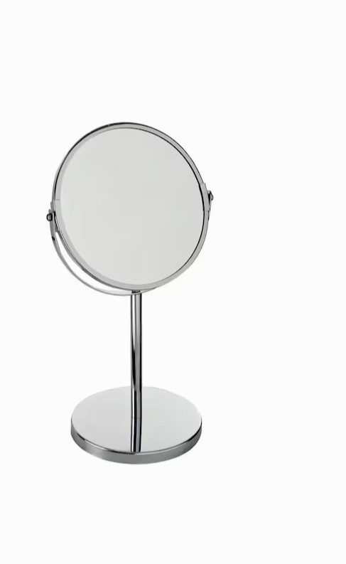 Espelho de mesa duplo, brinde do organizador